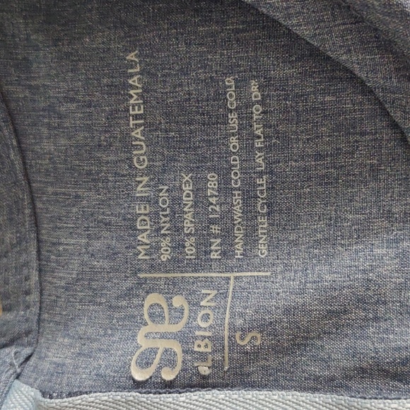 NWT Albion Size Small Tie Knot Waist Short Sleeve Top - Picture 4 of 14